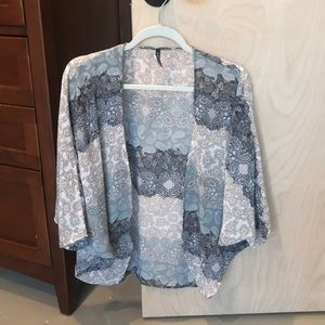 Beach cover up shawl